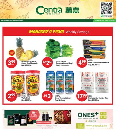 Centra Foods (North York) Flyer October 6 to 12