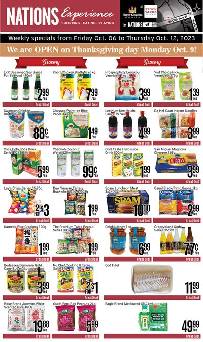 Nations Fresh Foods (Toronto) Flyer October 6 to 12