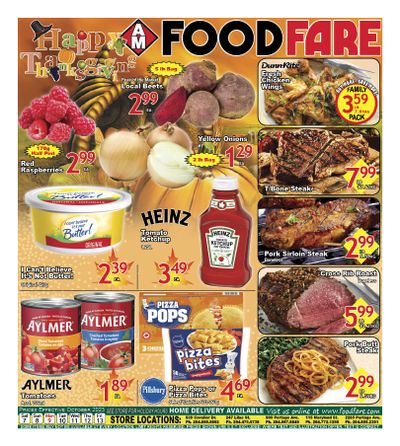 Food Fare Flyer October 7 to 13