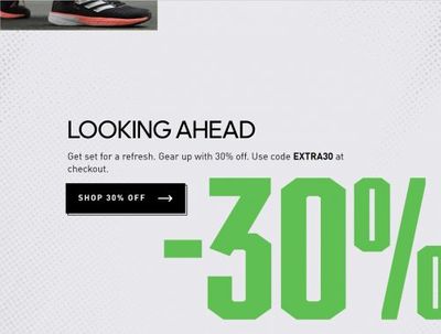 Adidas Canada Deals: Save 30% OFF Sitewide + Footwear $100 & Under