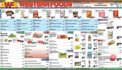 Western Foods Flyer October 4 to 10