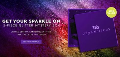 Urban Decay Canada Deals: Glitter Mystery Box $85 + Save Up to 40% OFF Outlet + More