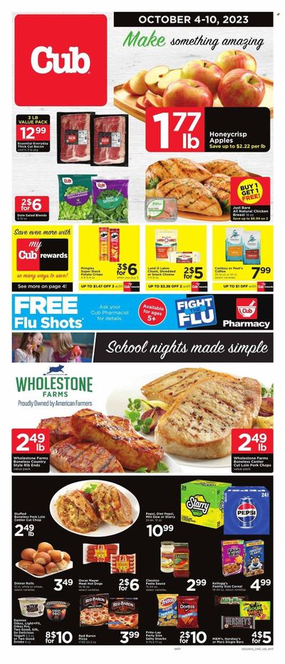 Cub Foods (IL) Weekly Ad Flyer Specials October 4 to October 10, 2023