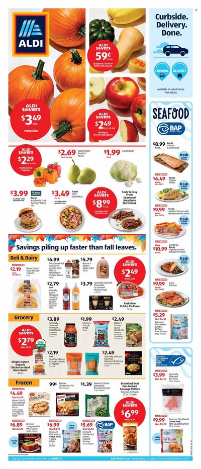 ALDI (GA) Weekly Ad Flyer Specials October 4 to October 10, 2023