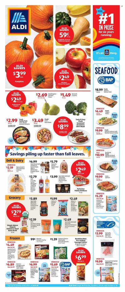 ALDI (KY, OH, WV) Weekly Ad Flyer Specials October 4 to October 10, 2023