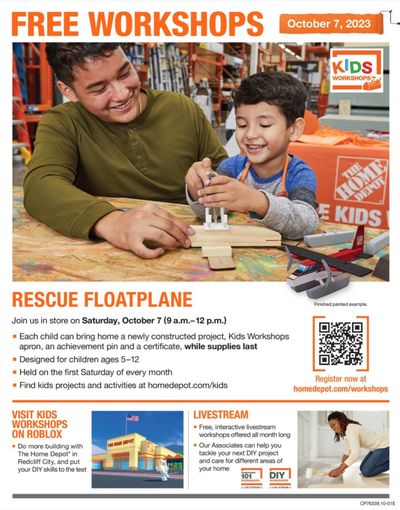 The Home Depot Weekly Ad Flyer Specials October 2 to October 7, 2023