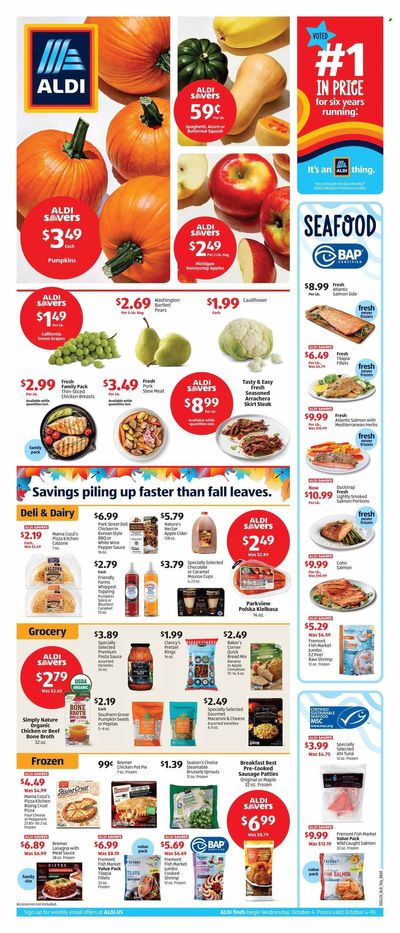 ALDI (NC, SC, VA) Weekly Ad Flyer Specials October 4 to October 10, 2023