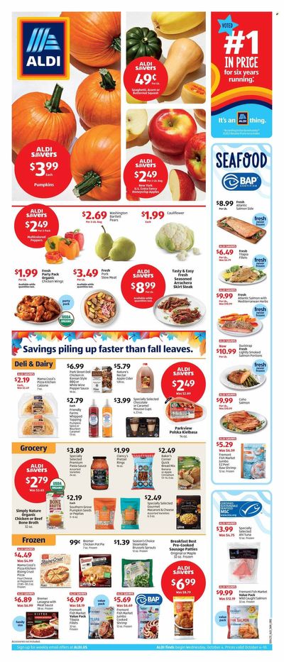ALDI (NH) Weekly Ad Flyer Specials October 4 to October 10, 2023