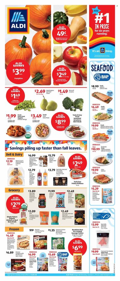 ALDI (NJ, PA) Weekly Ad Flyer Specials October 4 to October 10, 2023