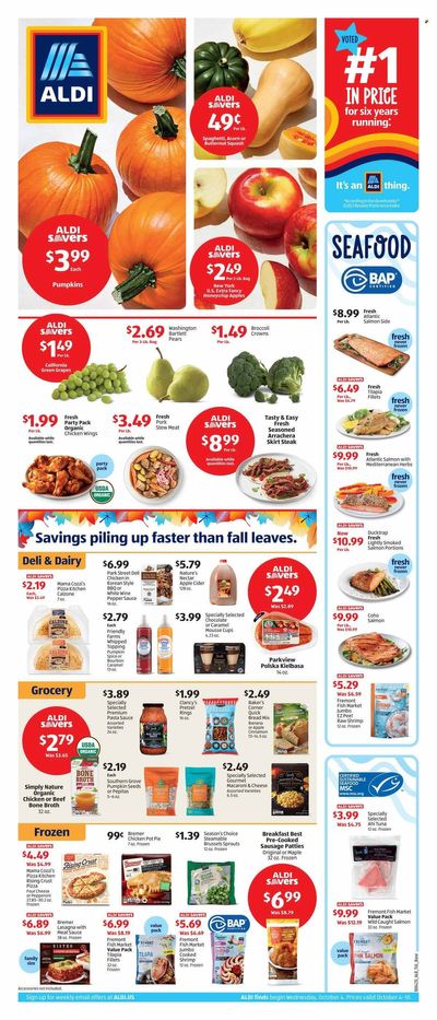 ALDI (NY) Weekly Ad Flyer Specials October 4 to October 10, 2023