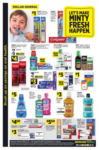 Dollar General Weekly Ad & Flyer May 17 to 23