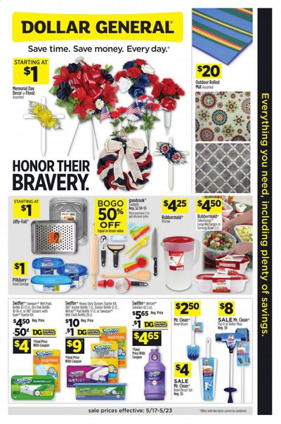 Dollar General Weekly Ad & Flyer May 17 to 23