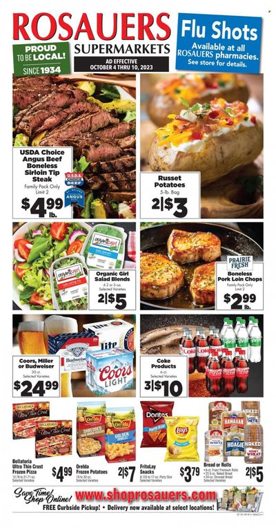 Rosauers (ID, MT, OR, WA) Weekly Ad Flyer Specials October 4 to October 10, 2023