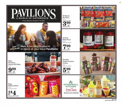 Pavilions (CA) Weekly Ad Flyer Specials October 4 to October 31, 2023