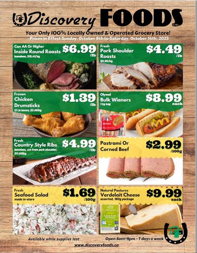 Discovery Foods Flyer October 8 to 14