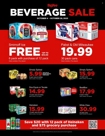 Hy-Vee (IA, IL, KS, MO) Weekly Ad Flyer Specials October 4 to October 29, 2023