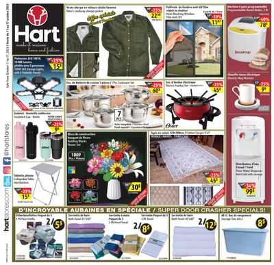Hart Stores Flyer October 11 to 17