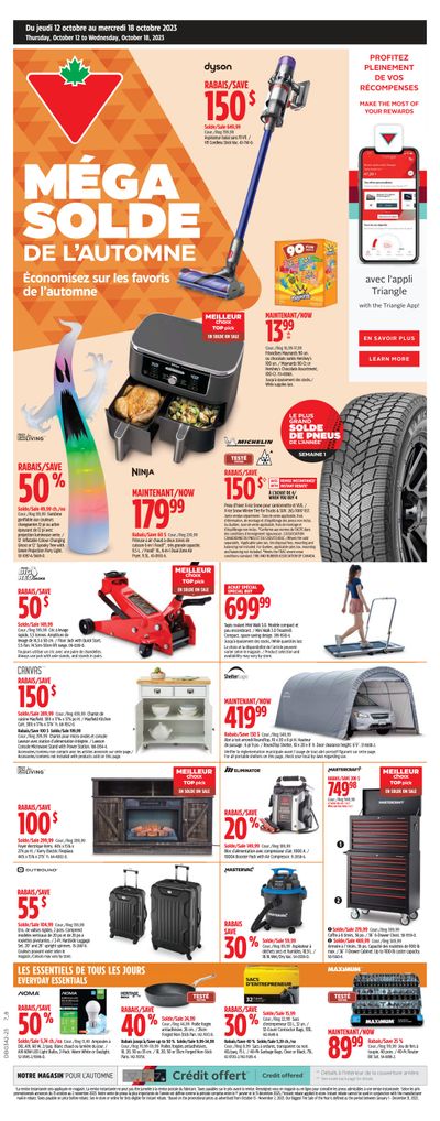 Canadian Tire (QC) Flyer October 12 to 18