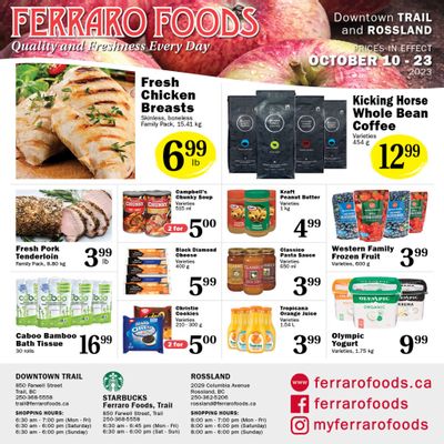 Ferraro Foods Flyer October 10 to 23
