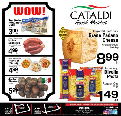 Cataldi Fresh Market Flyer October 11 to 17