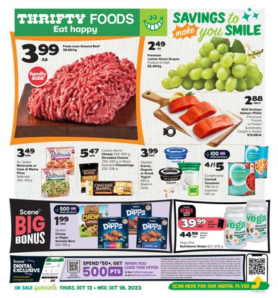 Thrifty Foods Flyer October 12 to 18