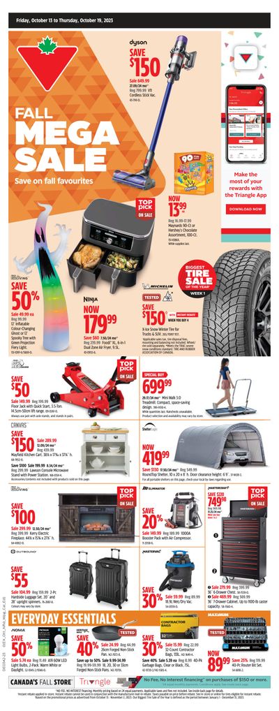Canadian Tire (Atlantic) Flyer October 13 to 19