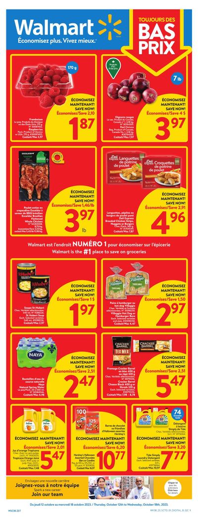 Walmart (QC) Flyer October 12 to 18