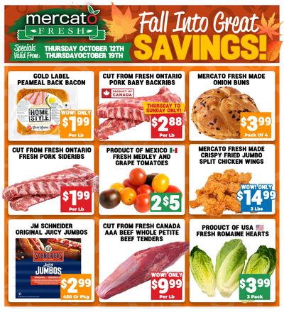 Mercato Fresh Flyer October 12 to 19