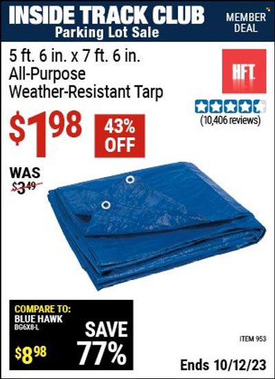 Harbor Freight Weekly Ad Flyer Specials October 9 to October 12, 2023