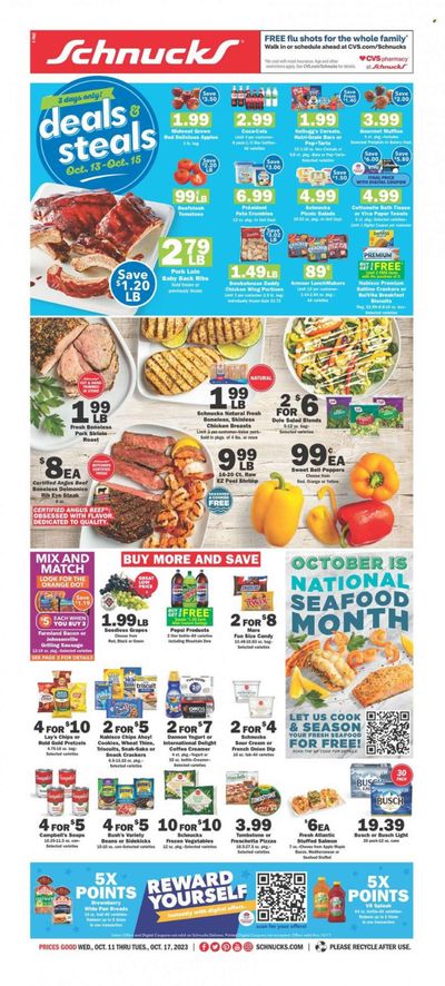 Schnucks (IA, IL, IN, MO) Weekly Ad Flyer Specials October 11 to October 17, 2023
