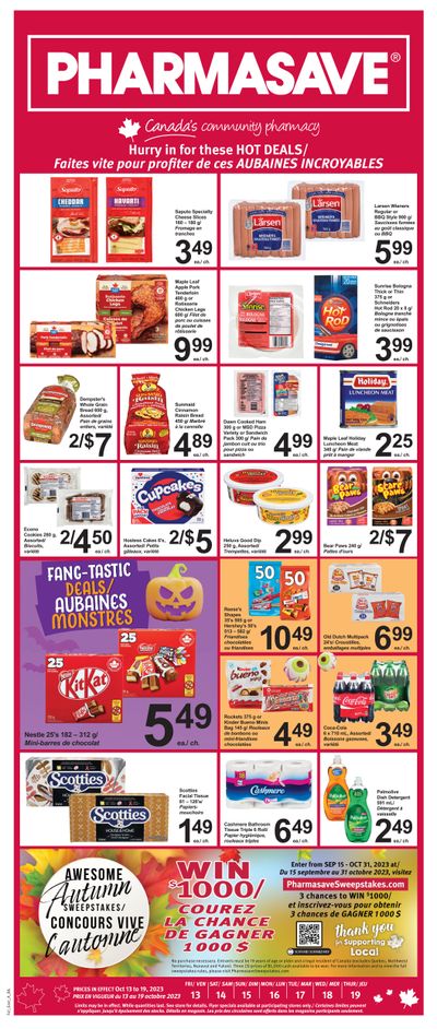 Pharmasave (NB) Flyer October 13 to 19