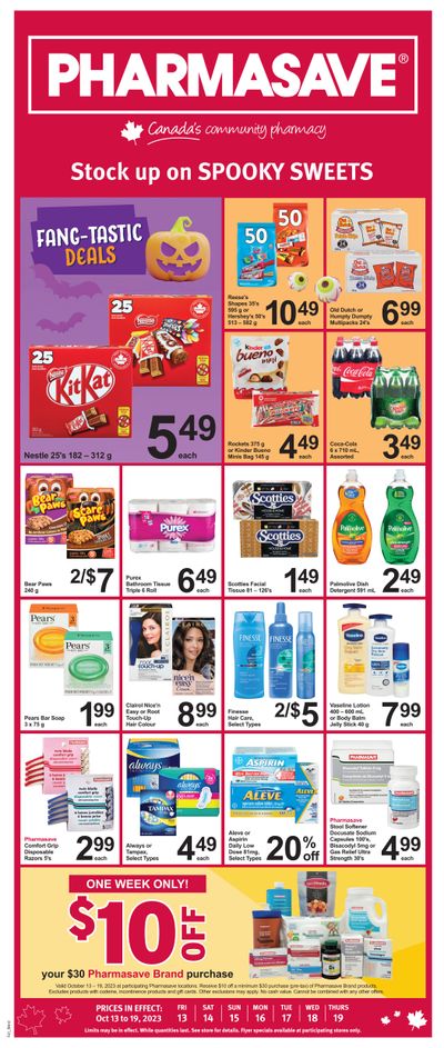 Pharmasave (West) Flyer October 13 to 19
