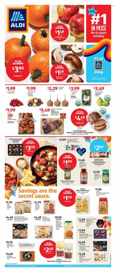 ALDI (KY, OH, WV) Weekly Ad Flyer Specials October 11 to October 17, 2023