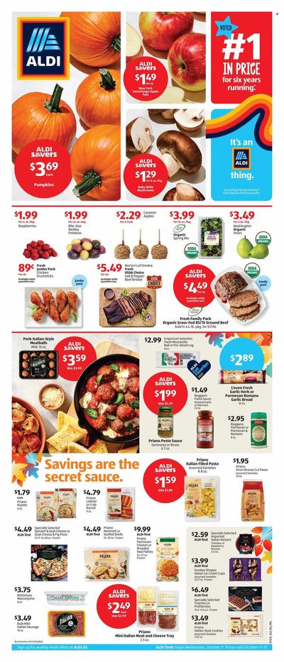 ALDI (KY, MS, TN) Weekly Ad Flyer Specials October 11 to October 17, 2023