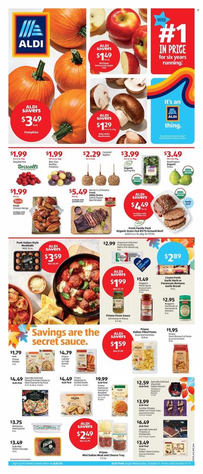 ALDI (MI) Weekly Ad Flyer Specials October 11 to October 17, 2023