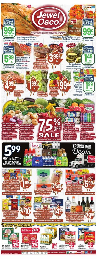 Jewel Osco (IL) Weekly Ad Flyer Specials October 11 to October 17, 2023