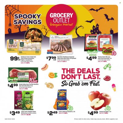 Grocery Outlet (CA, ID, OR, PA, WA) Weekly Ad Flyer Specials October 11 to October 12, 2023