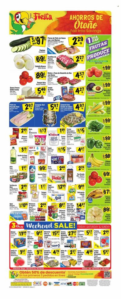 Fiesta Mart (TX) Weekly Ad Flyer Specials October 11 to October 17, 2023