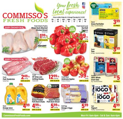 Commisso's Fresh Foods Flyer October 13 to 19