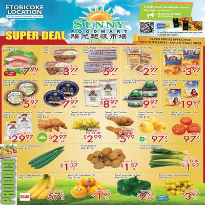 Sunny Foodmart (Etobicoke) Flyer October 13 to 19