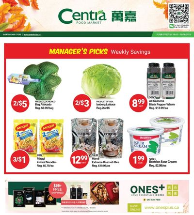 Centra Foods (North York) Flyer October 13 to 19