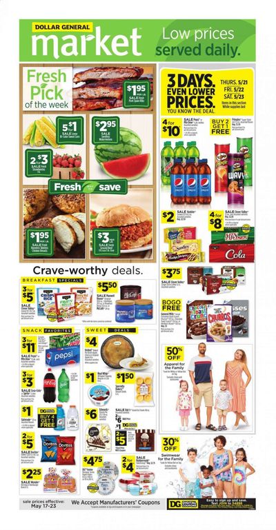 Dollar General Weekly Ad & Flyer May 17 to 23