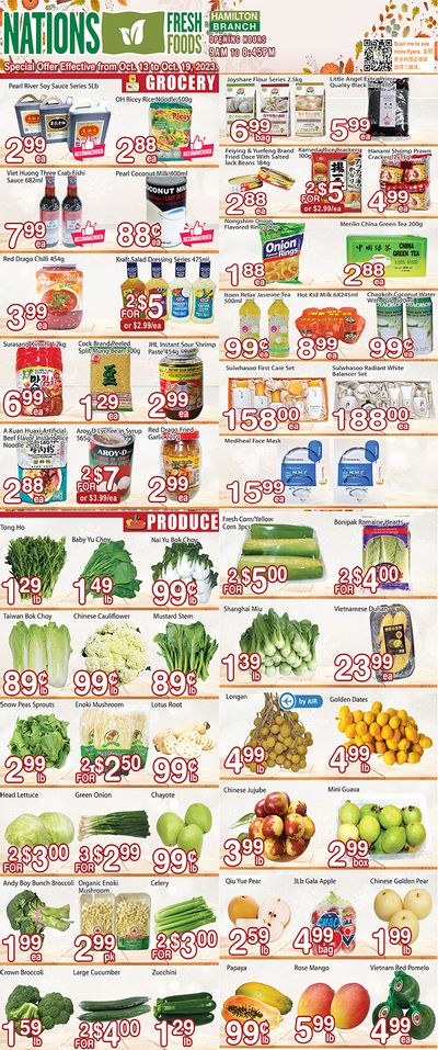 Nations Fresh Foods (Hamilton) Flyer October 13 to 19