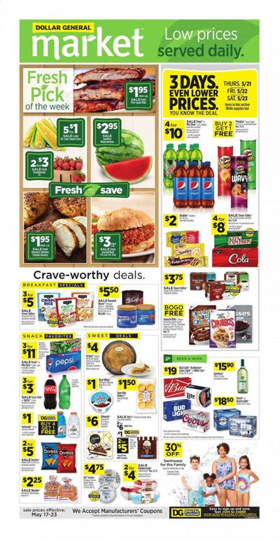 Dollar General Weekly Ad & Flyer May 17 to 23