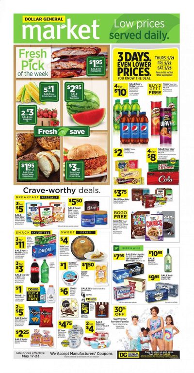 Dollar General Weekly Ad & Flyer May 17 to 23 Dollar General Weekly Ad & Flyer May 17 to 23