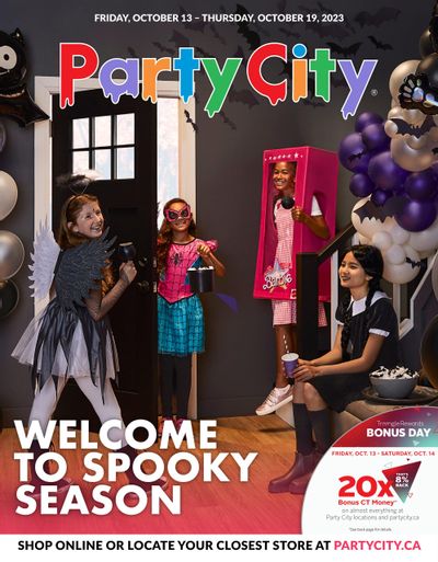 Party City Flyer October 13 to 19