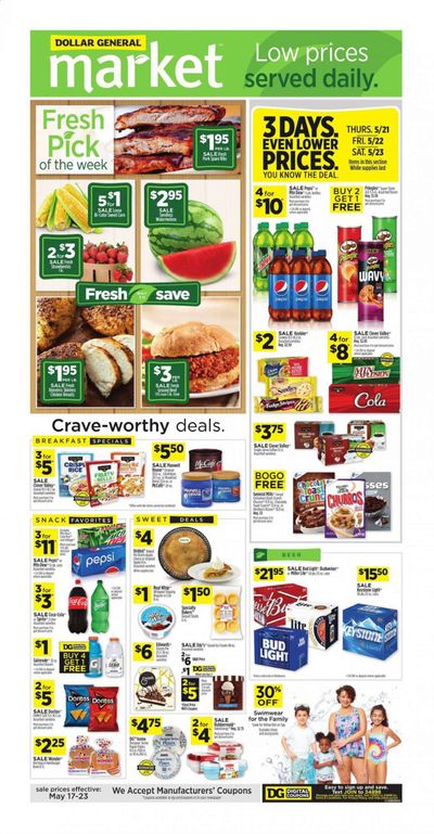 Dollar General Weekly Ad & Flyer May 17 to 23