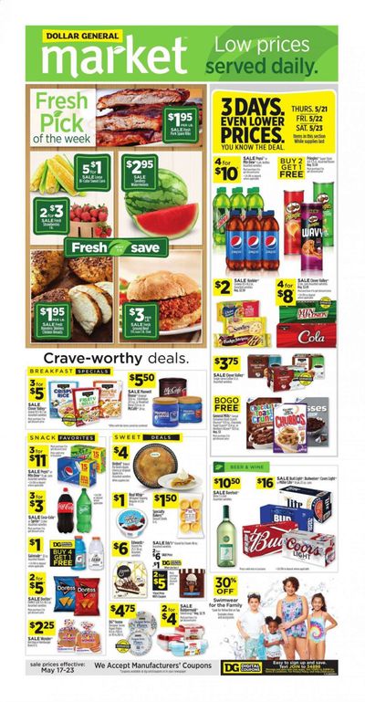 Dollar General Weekly Ad & Flyer May 17 to 23