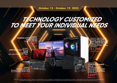 Canada Computers Flyer October 13 to 19