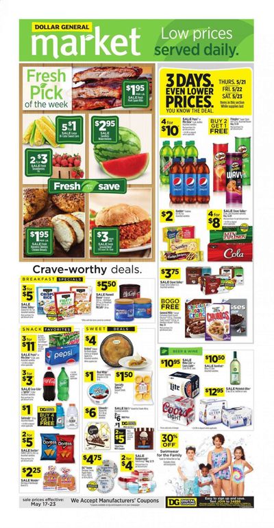Dollar General Weekly Ad & Flyer May 17 to 23
